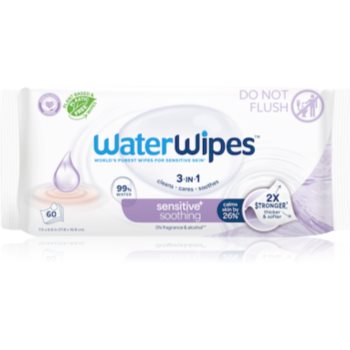 WaterWipes Soothing Clean servetele delicate pentru copii - imagine 2